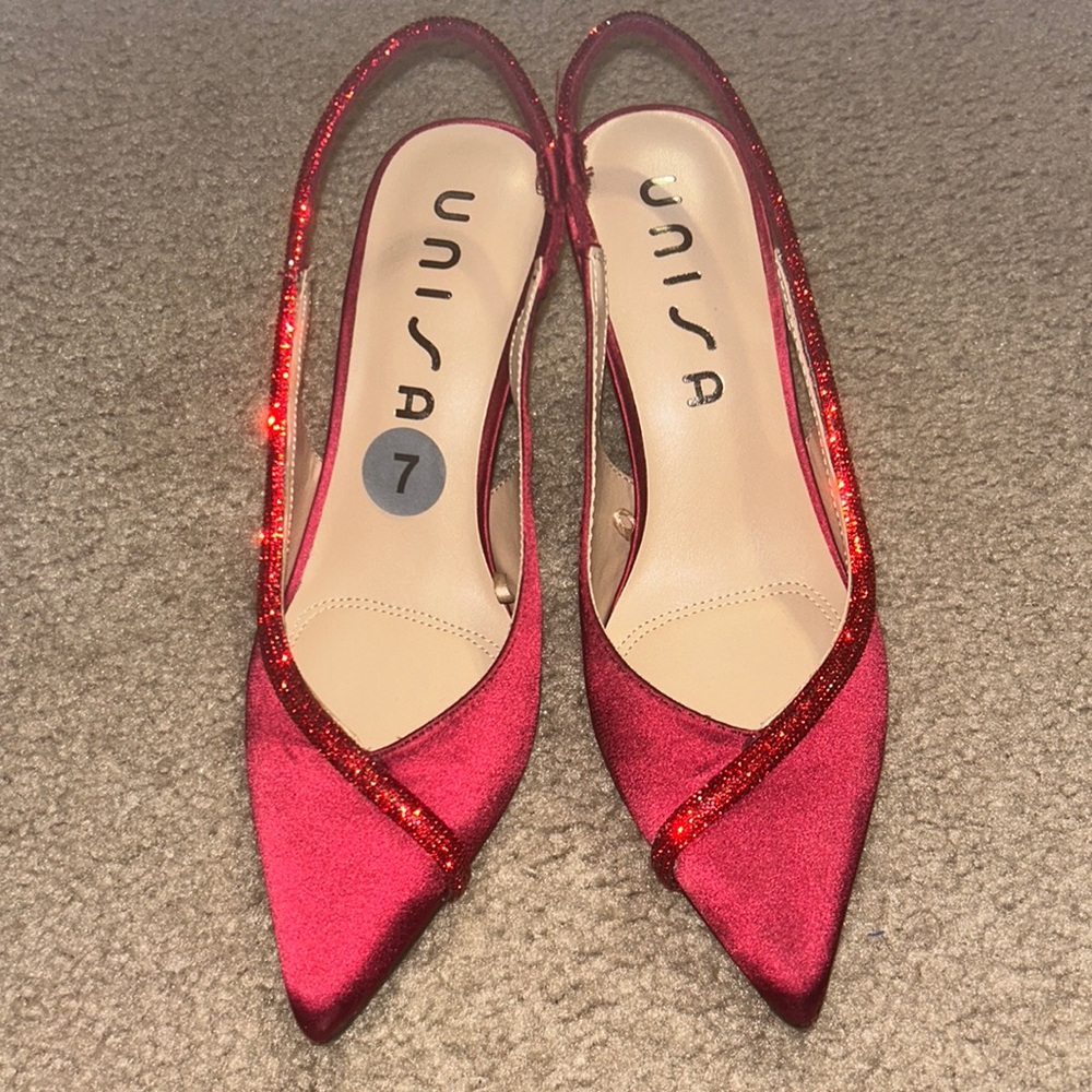 UNISA Women's Bling Slingback Pump